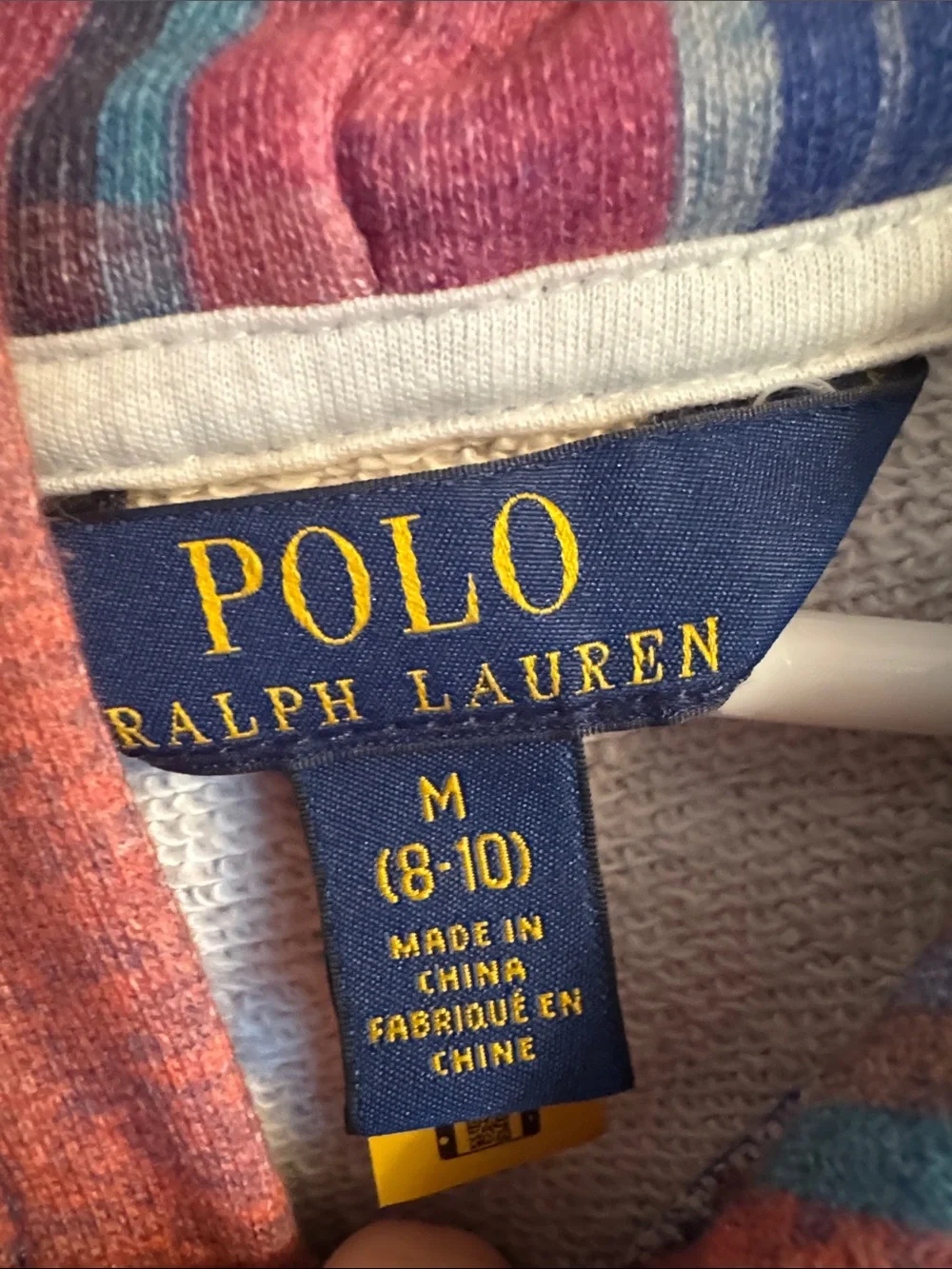 Polo by Ralph Lauren Kids Plaid Hooded Pullover - Pink, Blue & Red